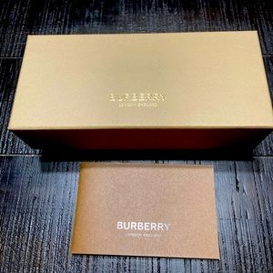 Burberry sunglasses box NWT